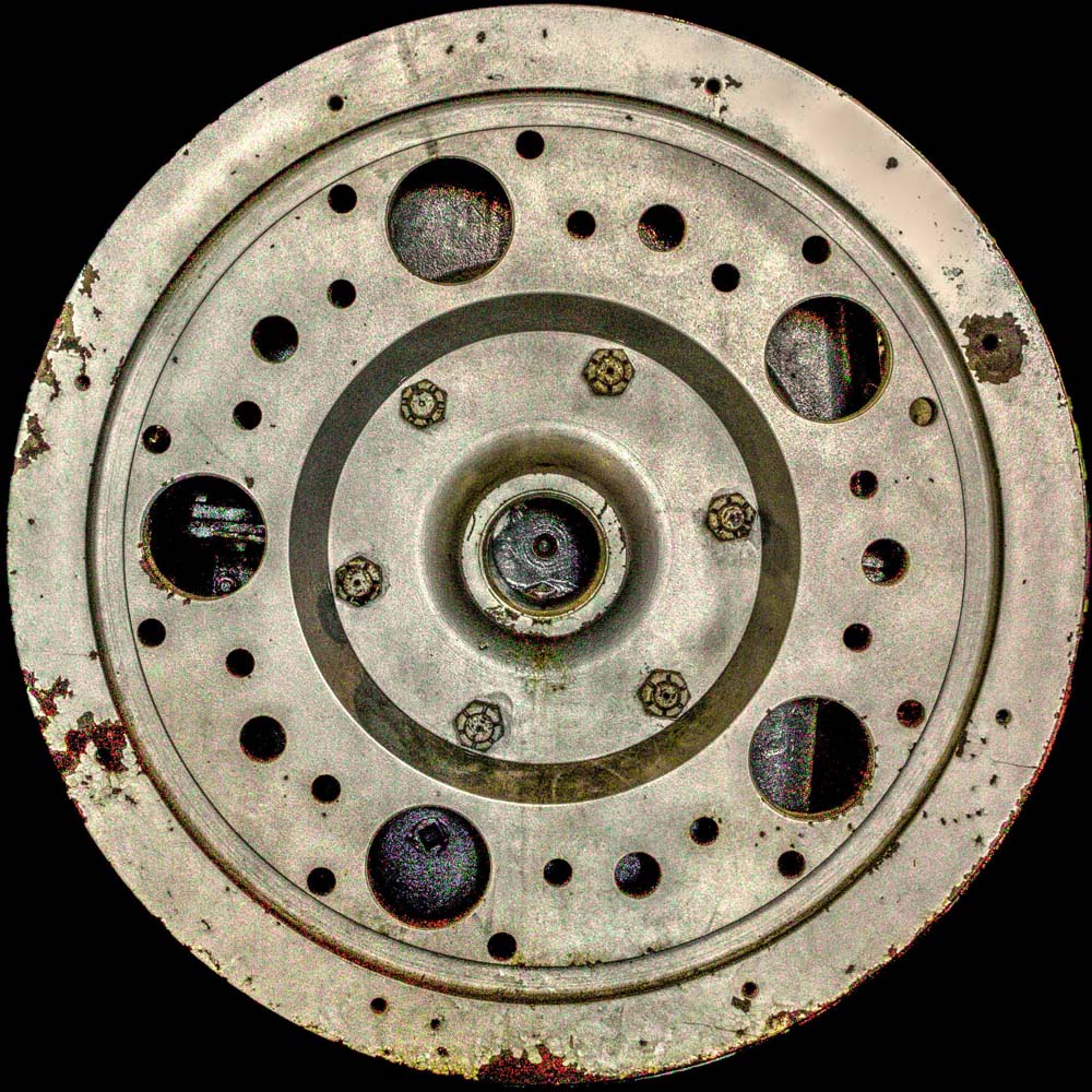 Flywheel for a diesel engine