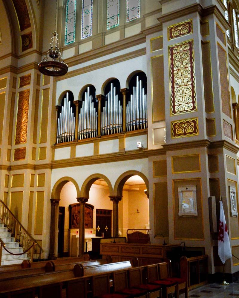 Just outside of Saint Joseph Chapel