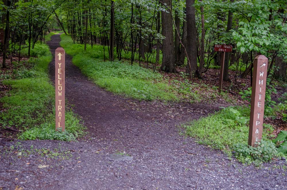Trailhead of the White Oak Trail