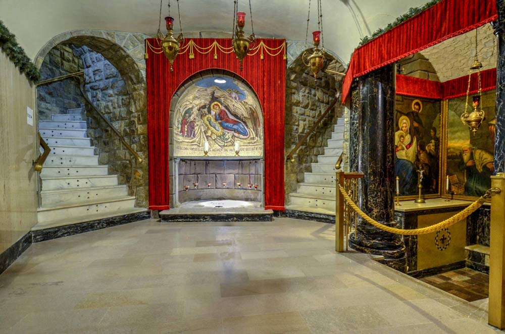 Overview of the Grotto of the Nativity